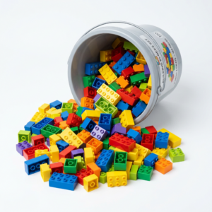 Kit Blocos de Montar 120 peças